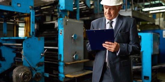 Factory Manager in Workshop